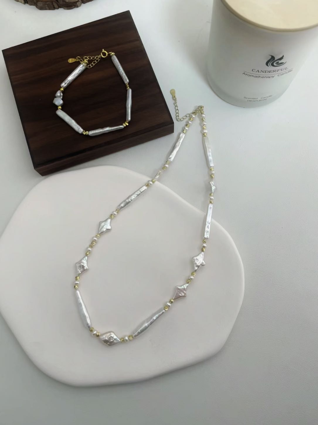 Premium Pearl Necklace DIY