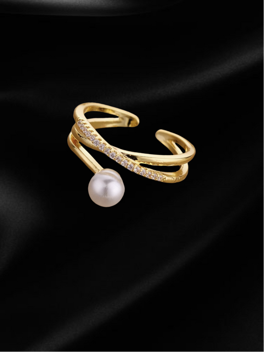 Classic Charm Pearl Ring