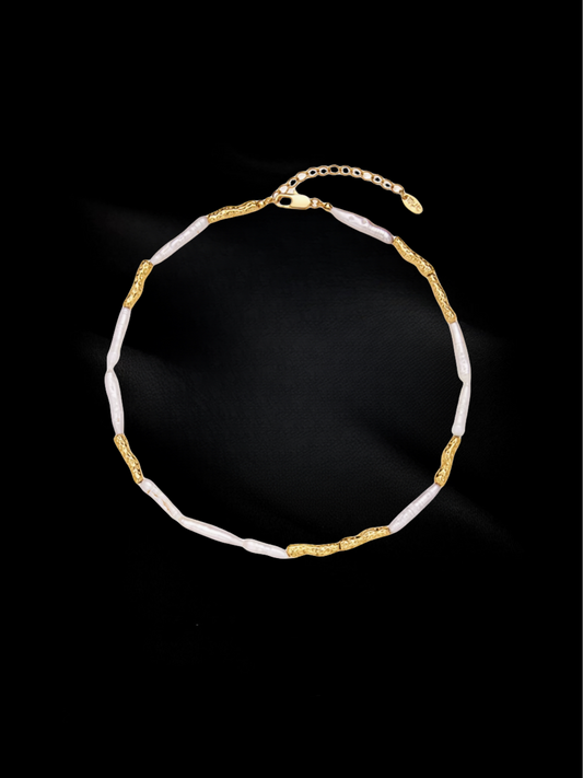 Gilded Spindle Necklace