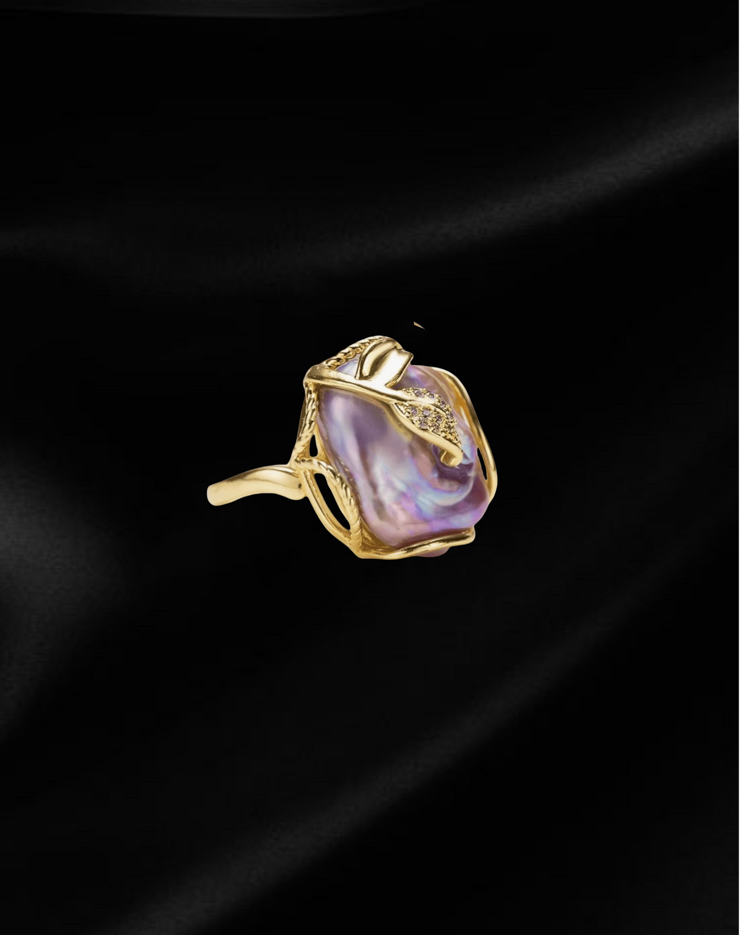 Timeless Baroque Pearl Ring