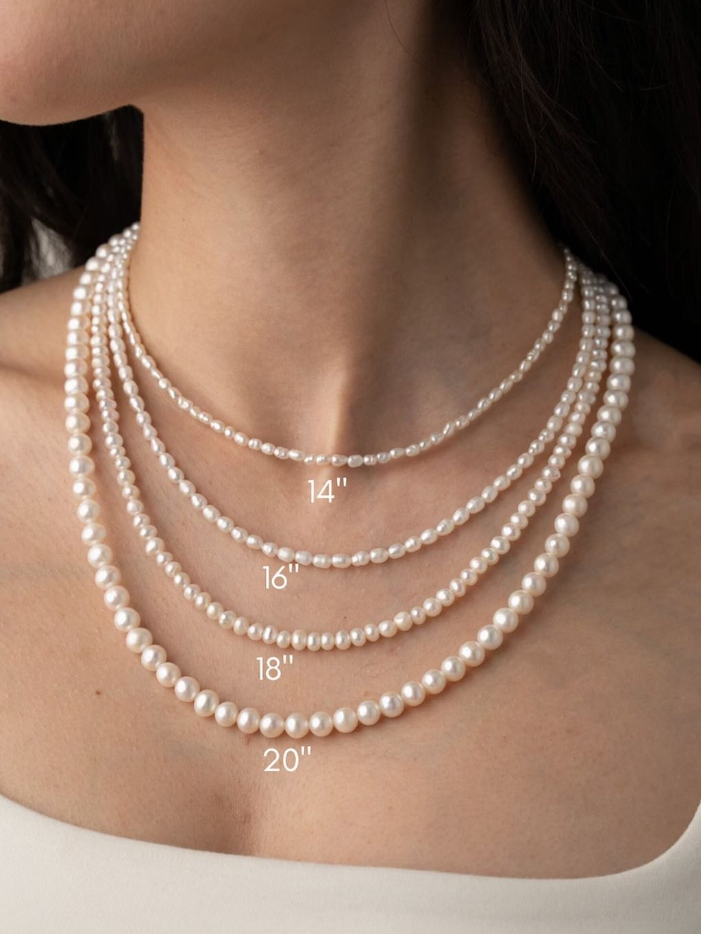 Basic Pearl Necklace DIY