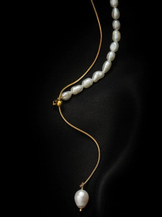 Adjustable Freshwater Pearls Necklace